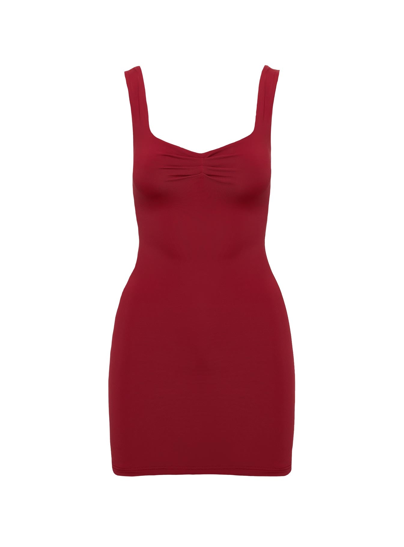 Rehna Mini Dress Burgundy - Image 8