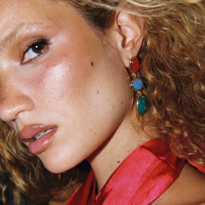 Rosabella Earrings Blue Multi