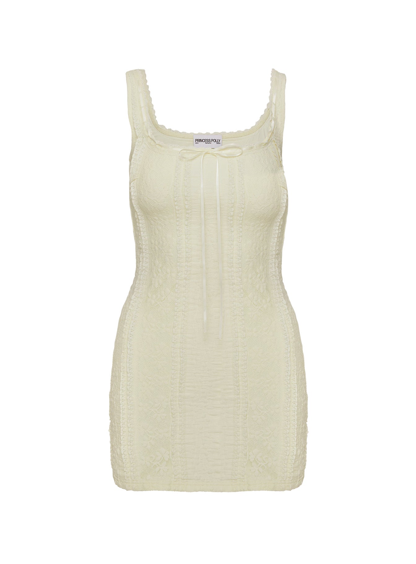 Sable Mini Dress Cream - Image 5