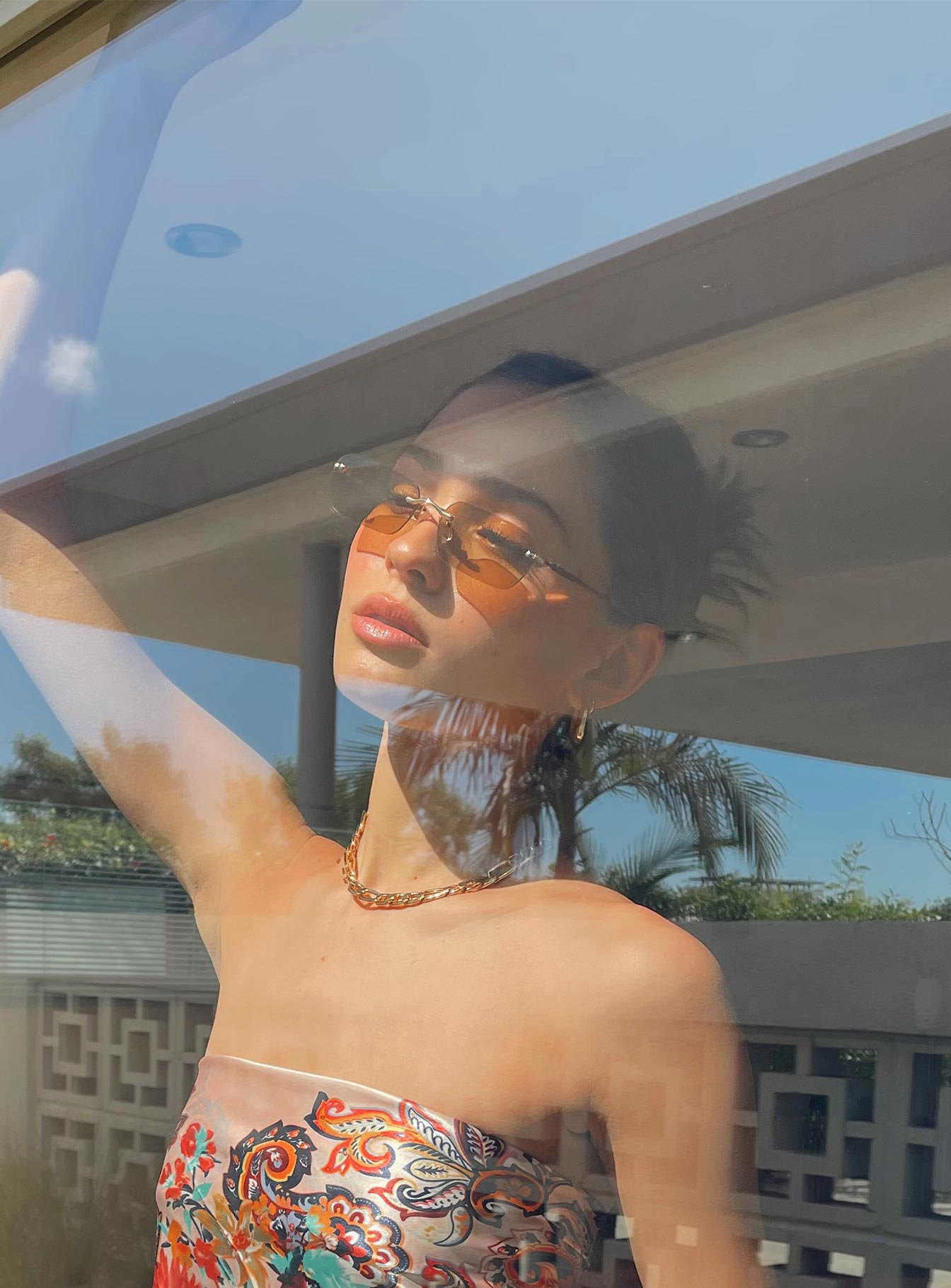 Sasha Sunglasses Brown - Image 4