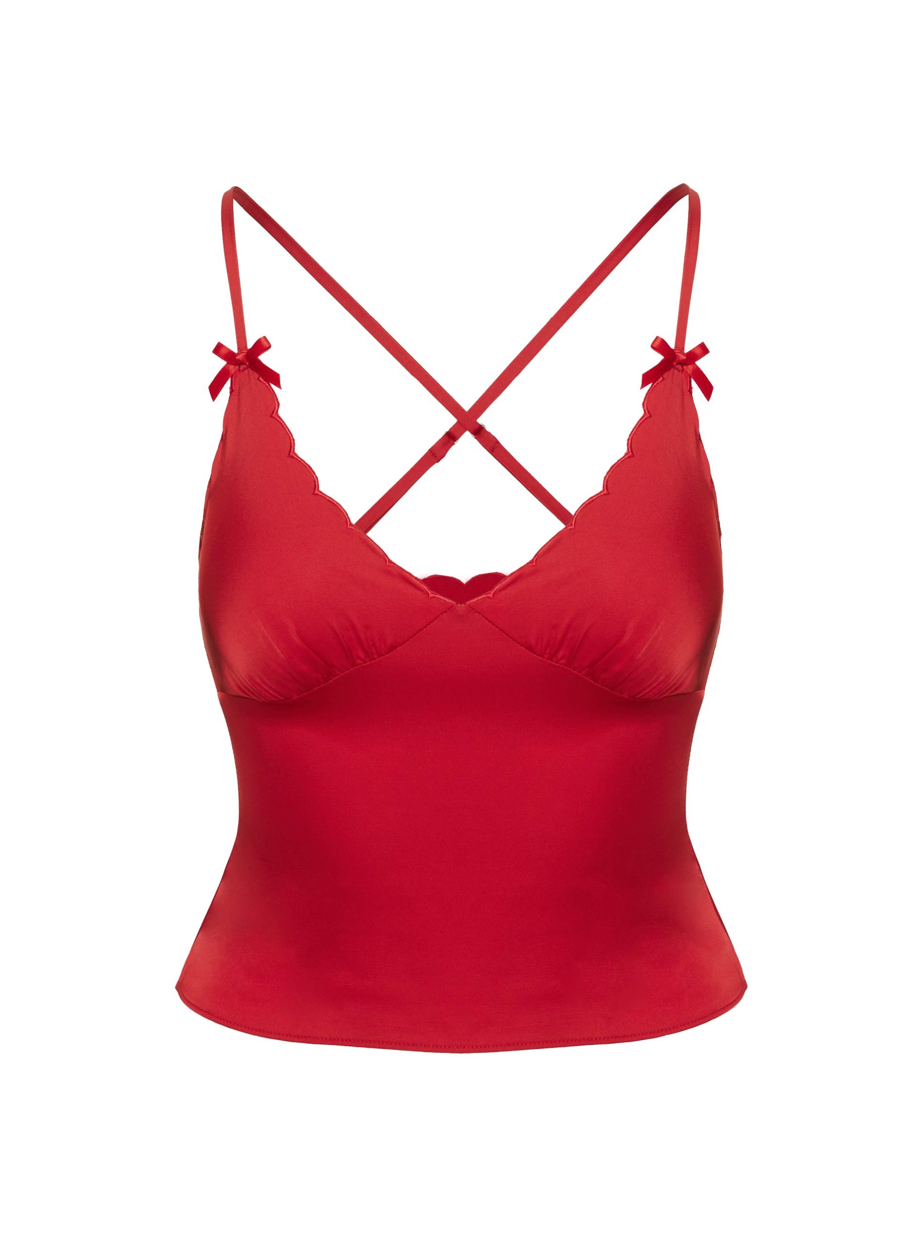 Satina Top Red - Image 5
