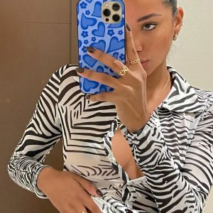 Skip A Beat iPhone Case Blue