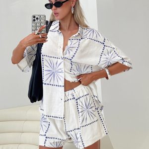 Star Star Set White / Blue