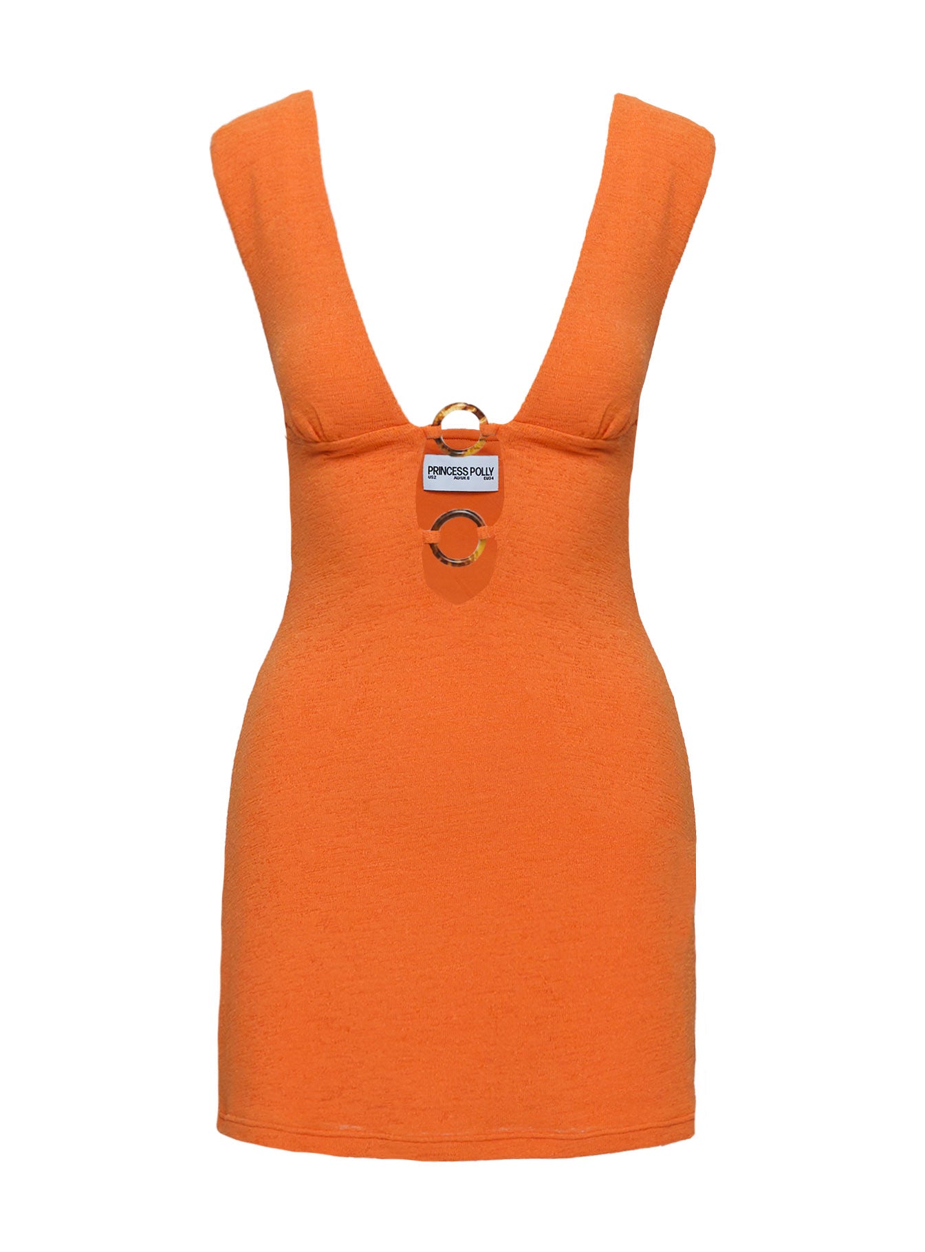 Steward Mini Dress Orange - Image 5