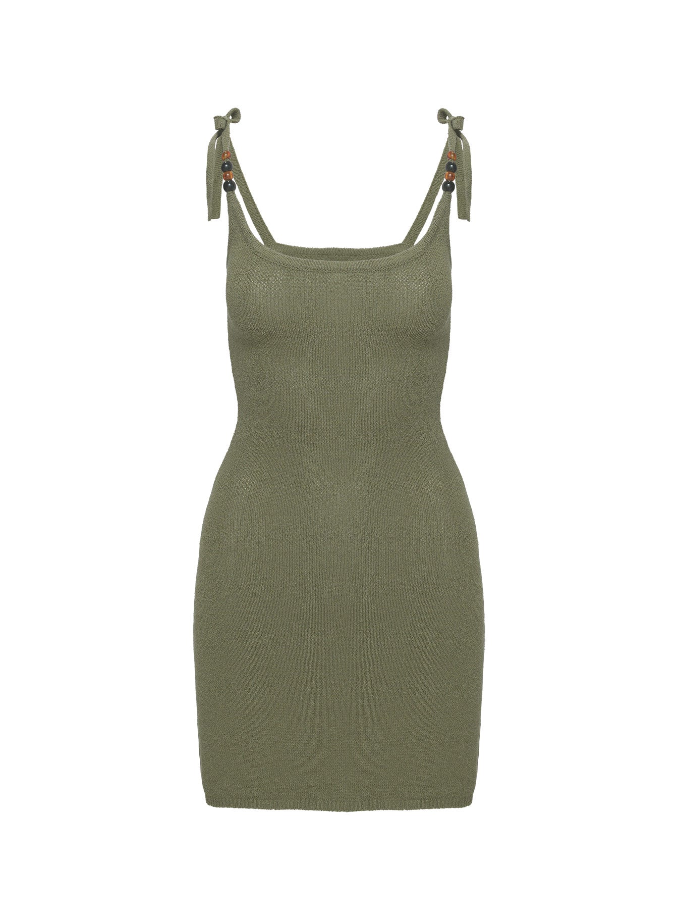 Strachy Mini Dress Green - Image 6
