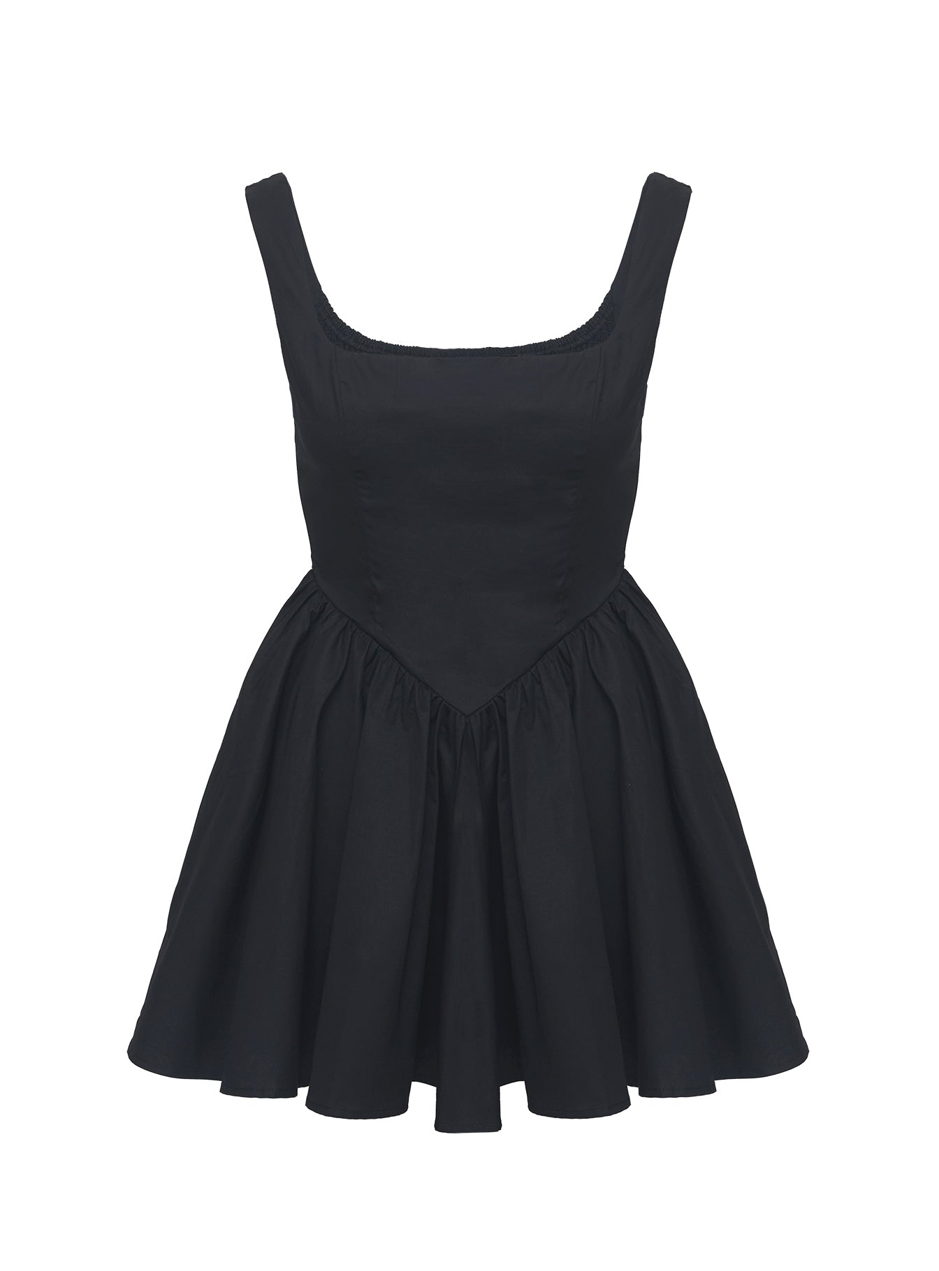 Straplie Mini Dress Black - Image 13