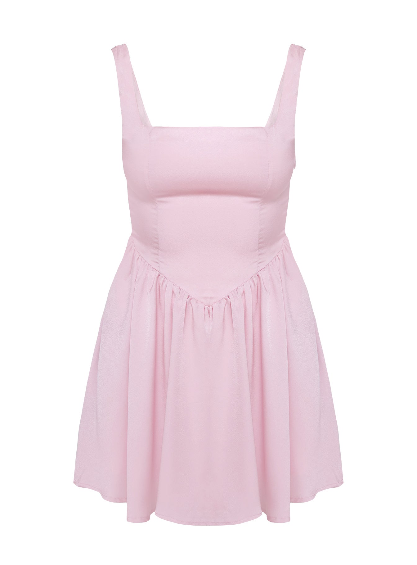 Straplie Mini Dress Pink - Image 5