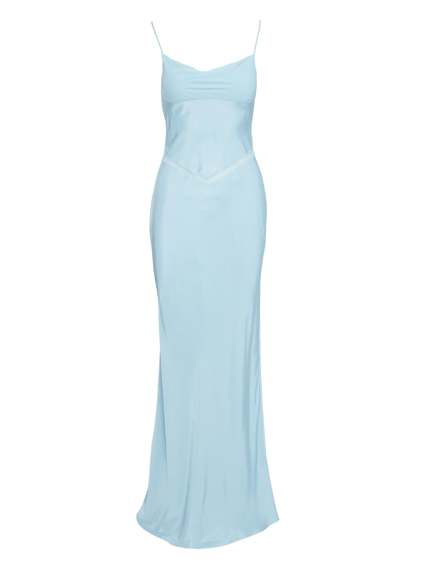 Sugarina Lace Maxi Dress Blue - Image 6
