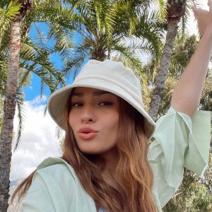 Summer Salt Terry Bucket Hat Cream