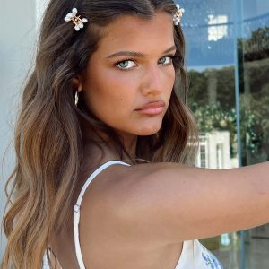 Satria Hair Clip Pack Pearl