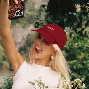 Streets Of Paris Hat Red