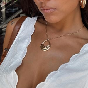 Sweet Disaster Necklace Gold