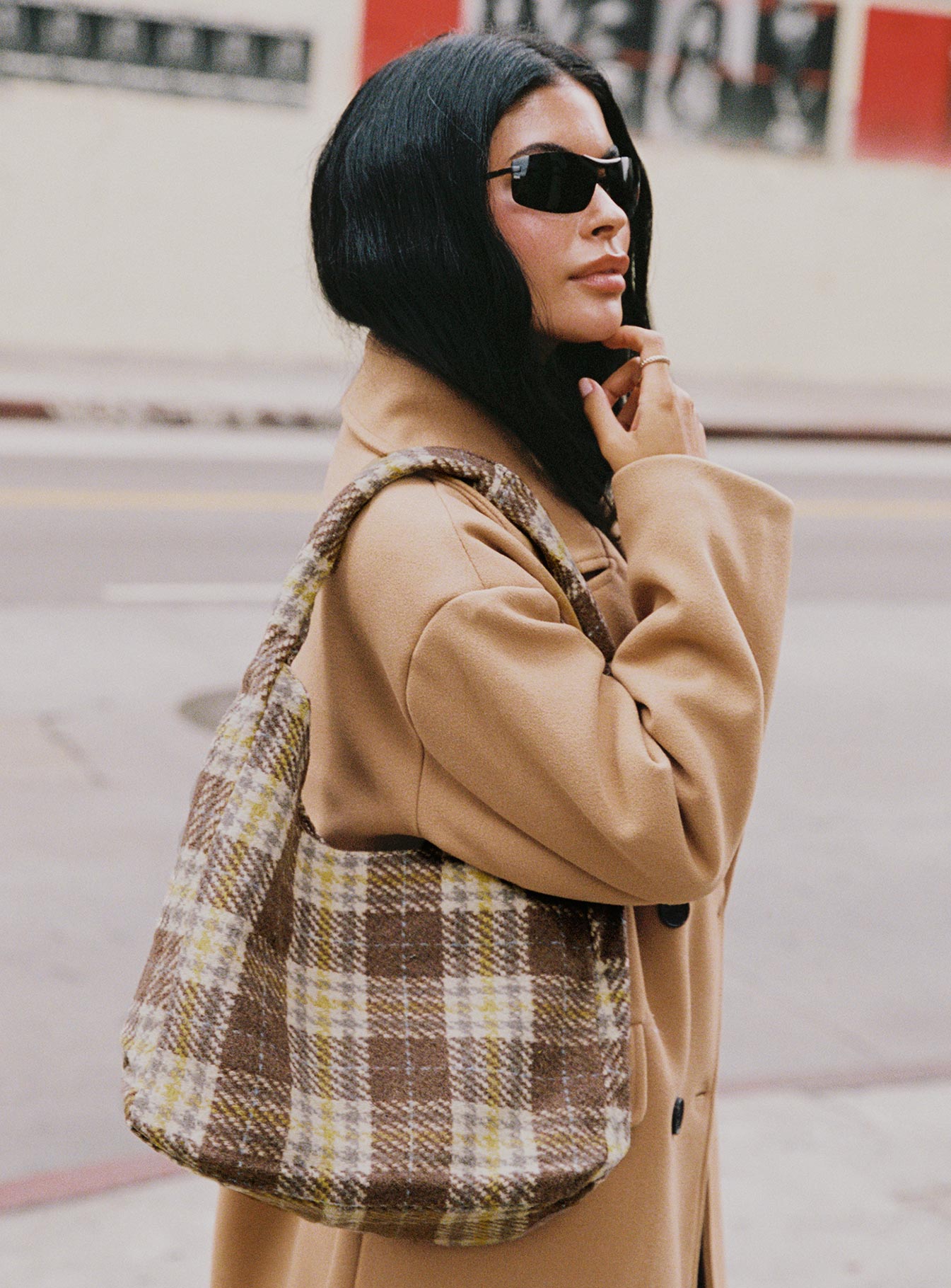 Tenysi Plaid Bag Multi - Image 5