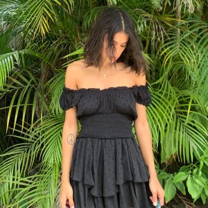 The Love Galore Romper Black