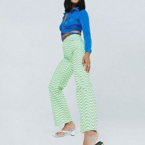 The Ragged Priest Prism Jeans Green