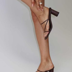 The Becka Heels Chocolate