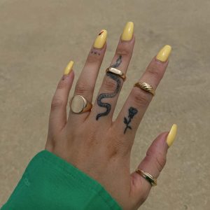 Voodoo Love Ring Set Gold Eco