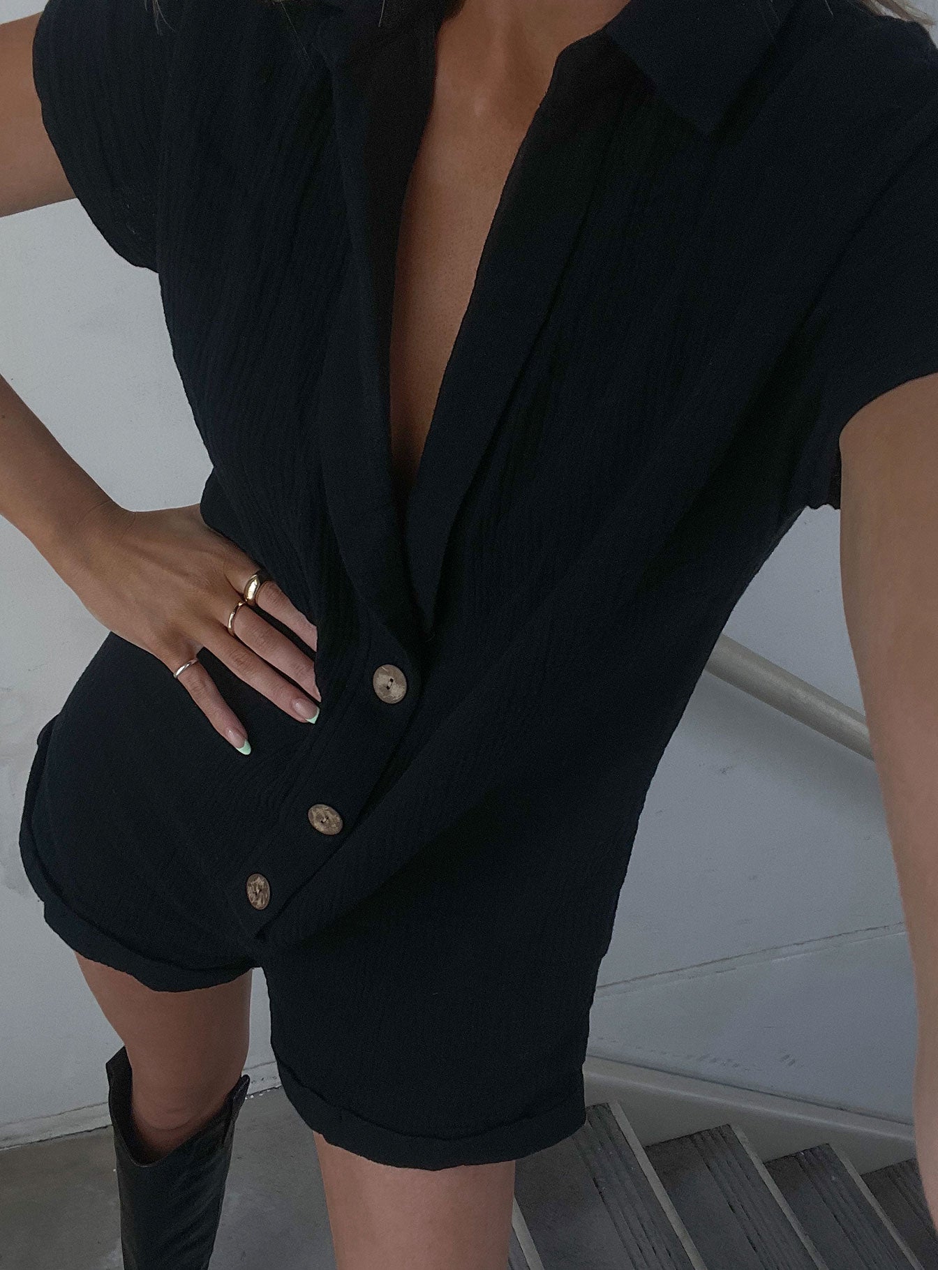 Vixen Romper Black - Image 2