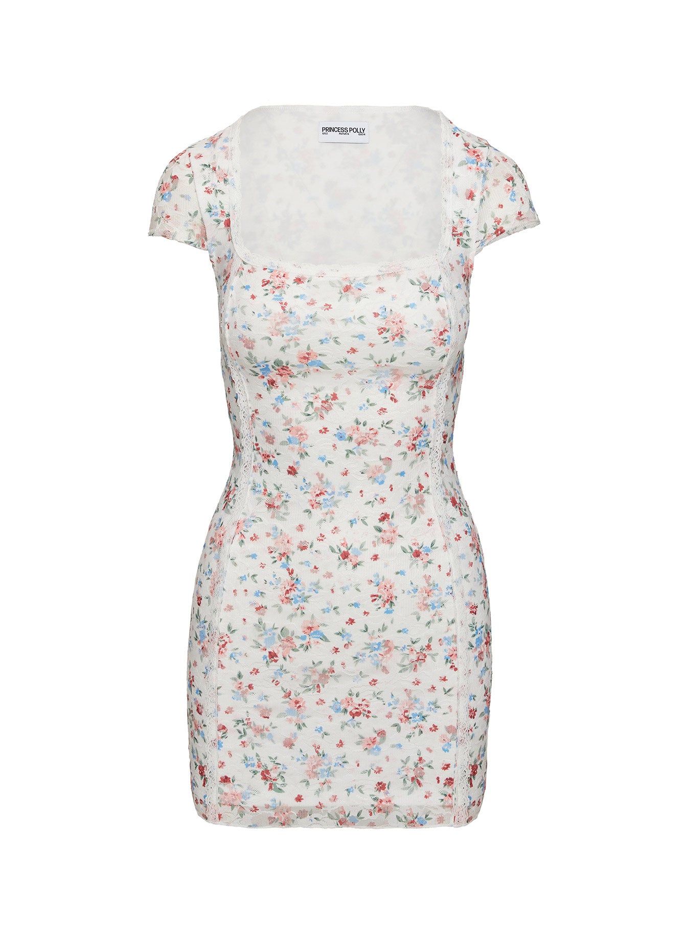 Whitlock Mini Dress White / Floral - Image 5