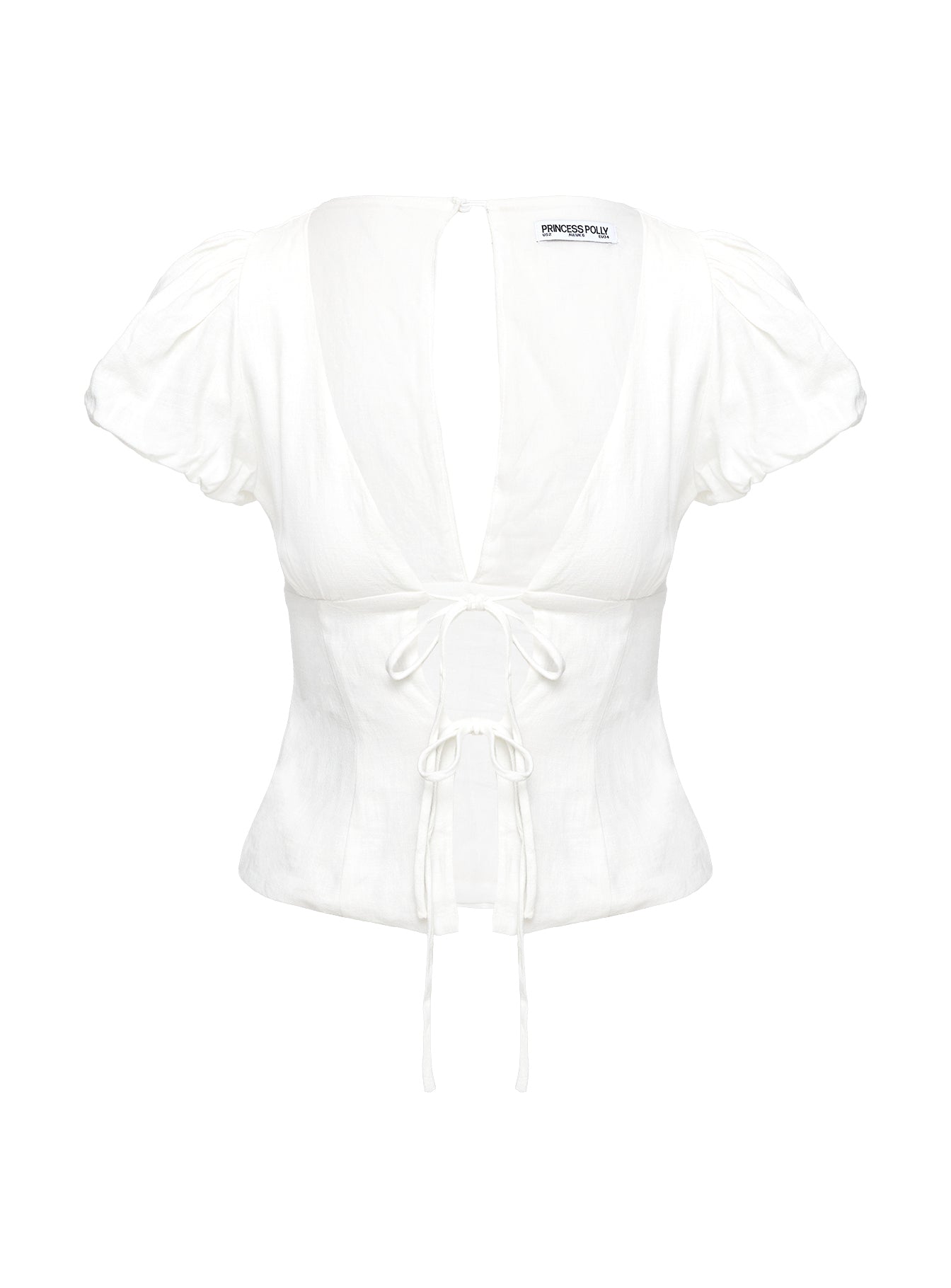 Wilhelmina Blouse Top White - Image 5
