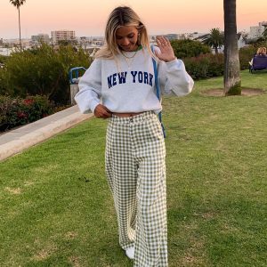 Charlotte Crewneck Sweatshirt Cherub Grey