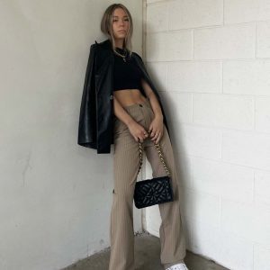 Titius Pants Beige Tall