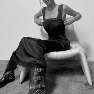 Ballerina Vintage Maxi Dress Onyx