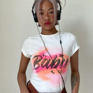 Baby Graphic Tee White