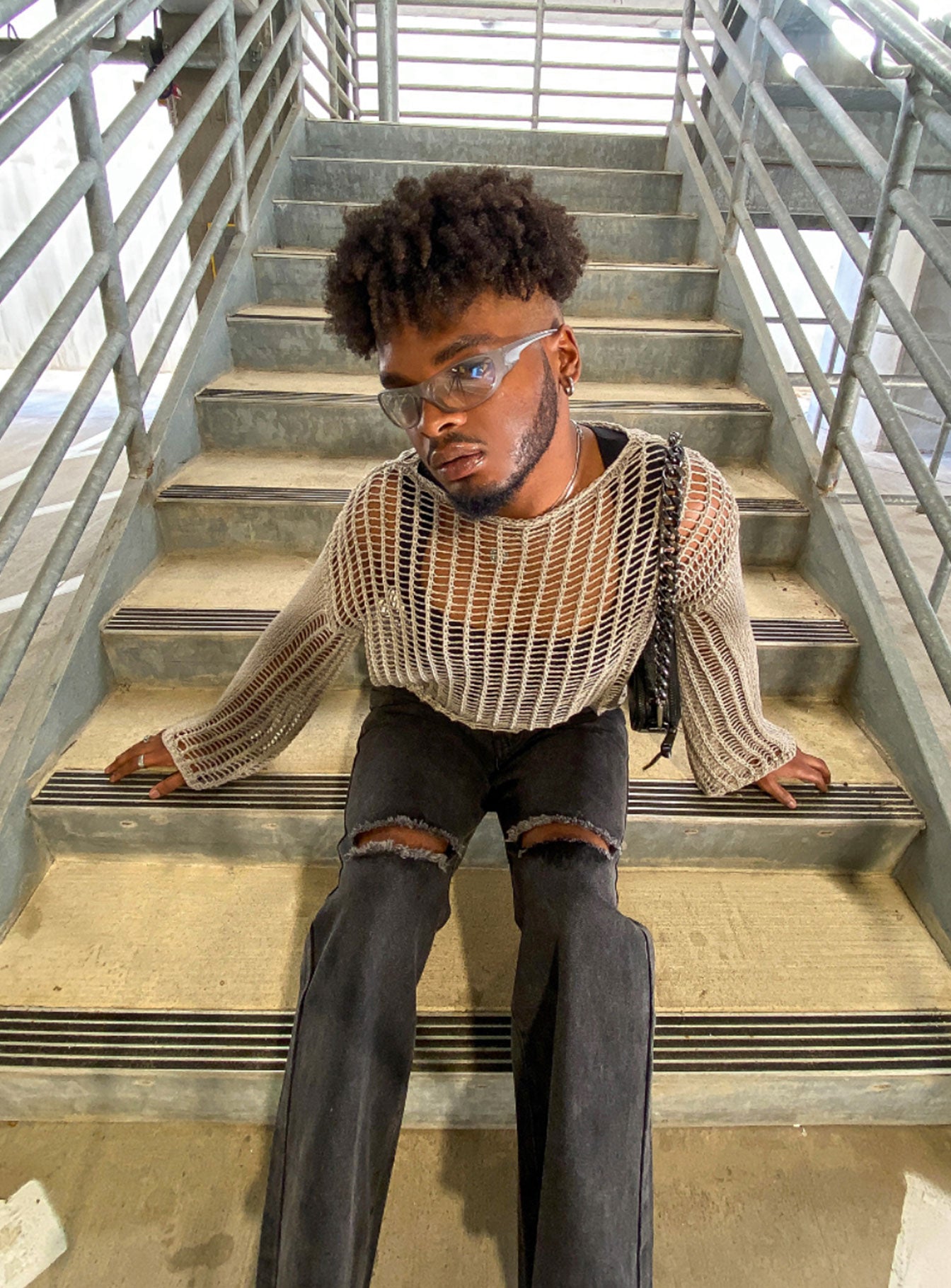 The Kennedy Sweater Beige Lower Impact - Image 6