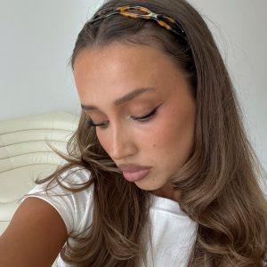 Slow Dance Headband Dark Tort