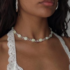 Summertime Sadness Necklace Silver