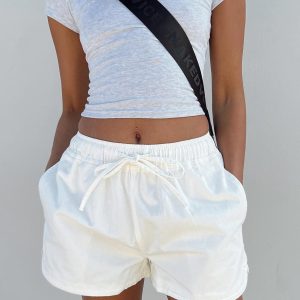 Clark Shorts White