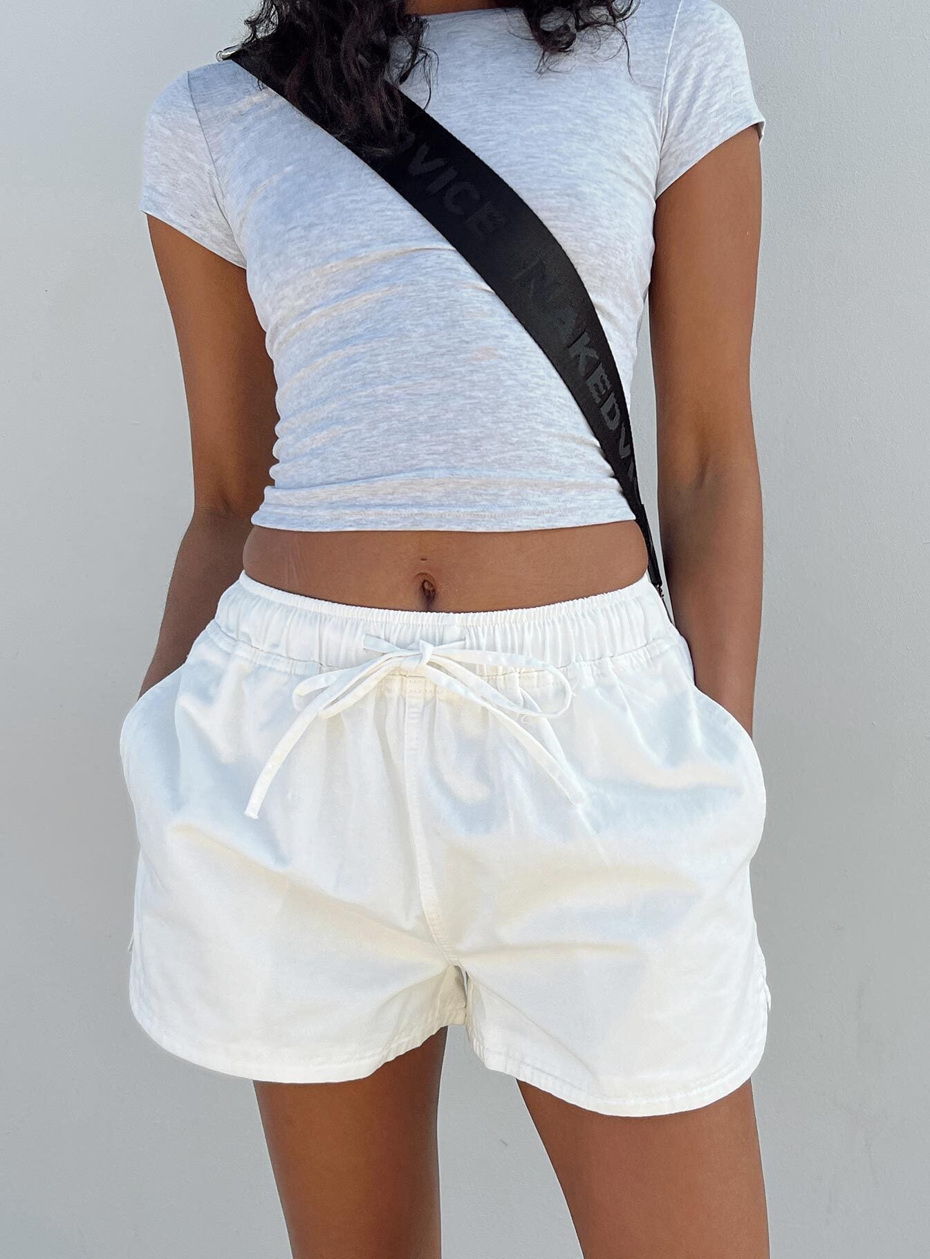 Clark Shorts White