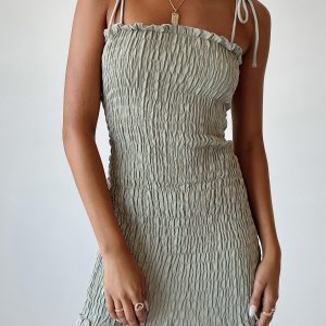 Sherry Mini Dress Sage