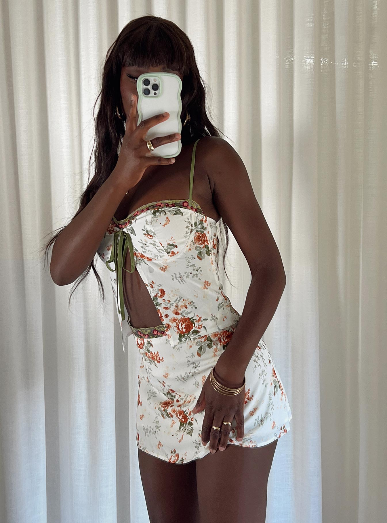 Ringa Rosey Mini Skirt Multi - Image 6