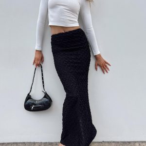 Sewell Maxi Skirt Black