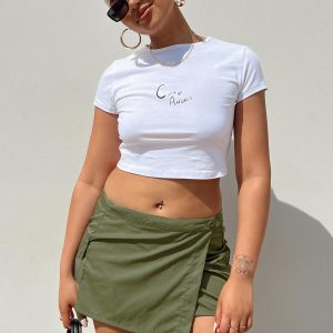 Motel Zephyr Skirt Olive