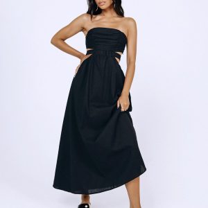 Kat Maxi Dress Black
