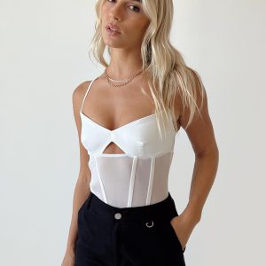 Reynton Bodysuit White