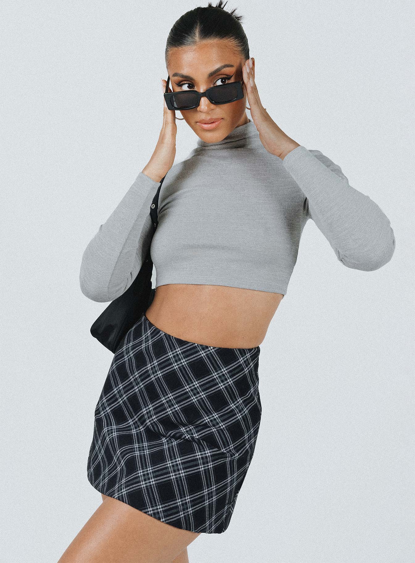 Fike Mini Skirt Black - Image 2