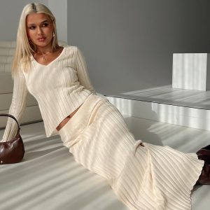 Ozias Knit Set Cream