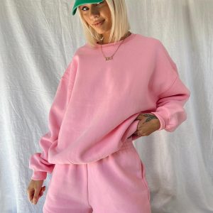 Barclay Track Shorts Pink