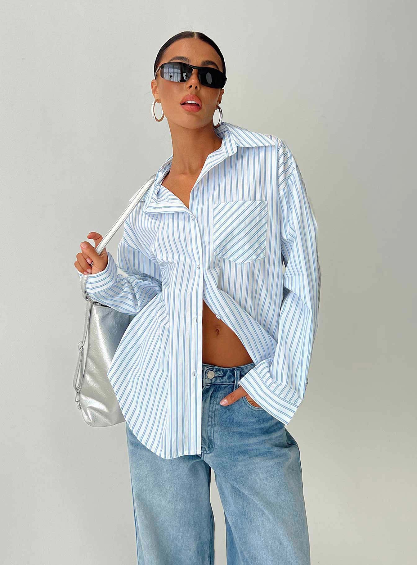 Sellars Shirt Blue / White
