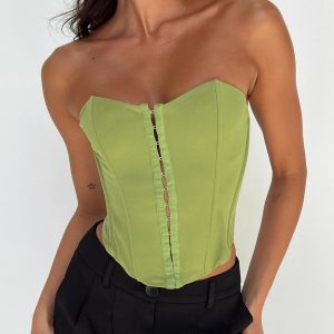 Archer Corset Top Green