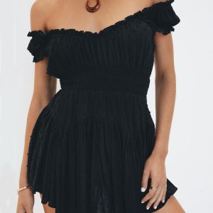 Anastasiya Mini Dress Black