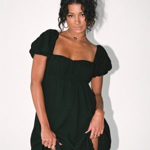 Let's Dance Mini Dress Black