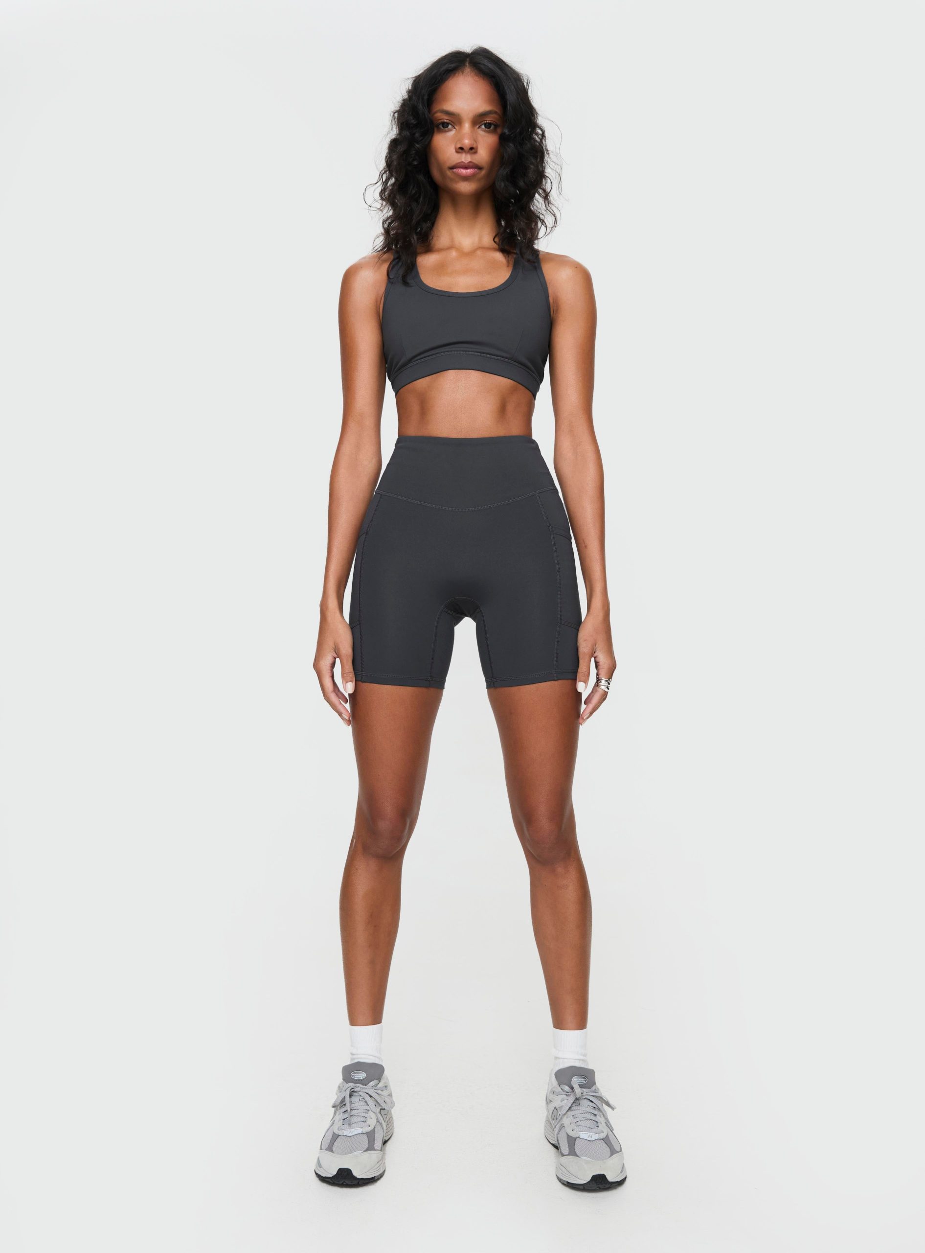 Conquer Activewear Shorts Grey - Image 5