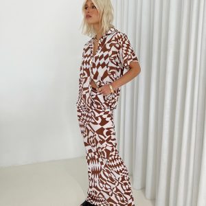 Bekka Set Brown / White