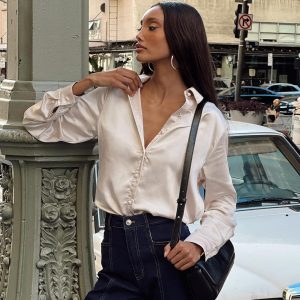 Vintage Vibes Shirt Champagne