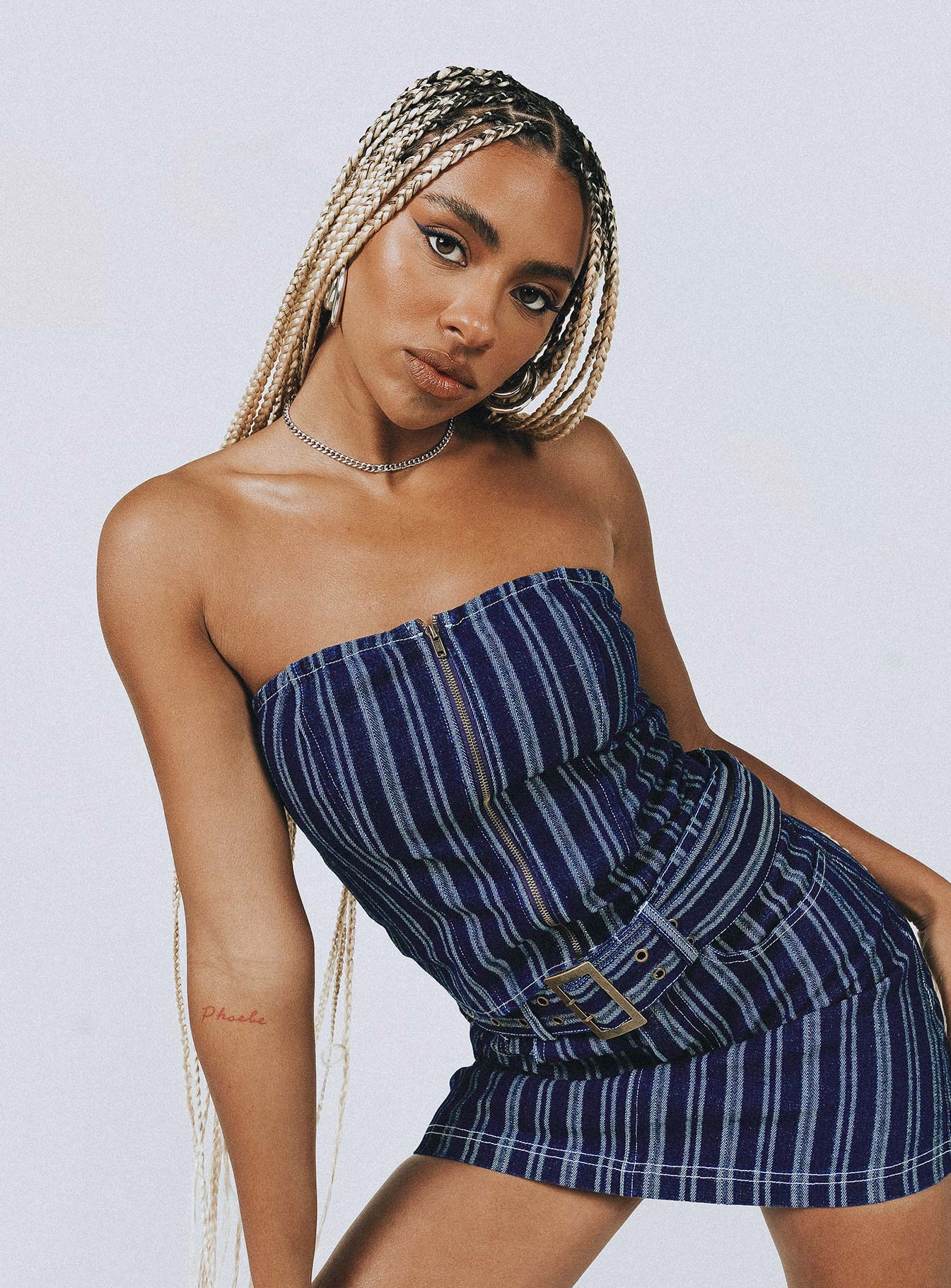 Fernley Bustier Blue - Image 6